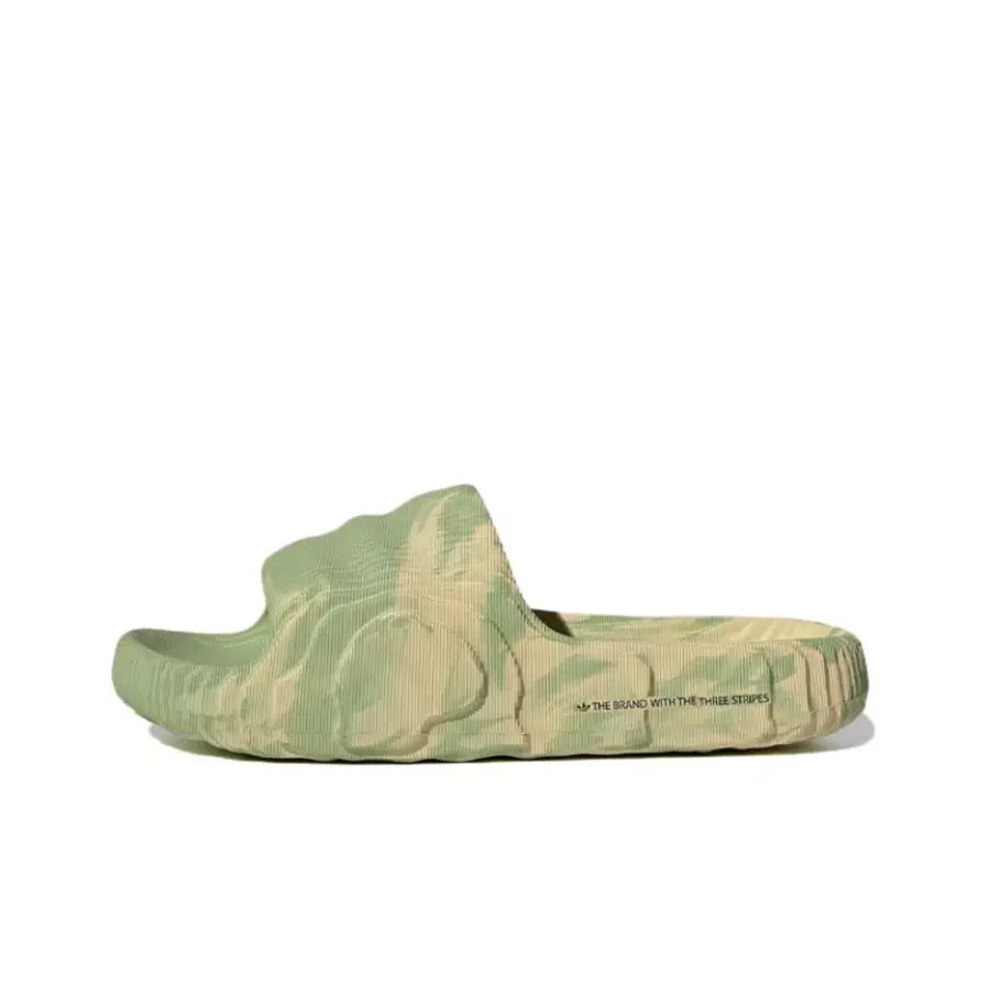 Dép Adidas Adilette 22 Slides 'Magic Lime Desert Sand' GY1597 - Ảnh 4