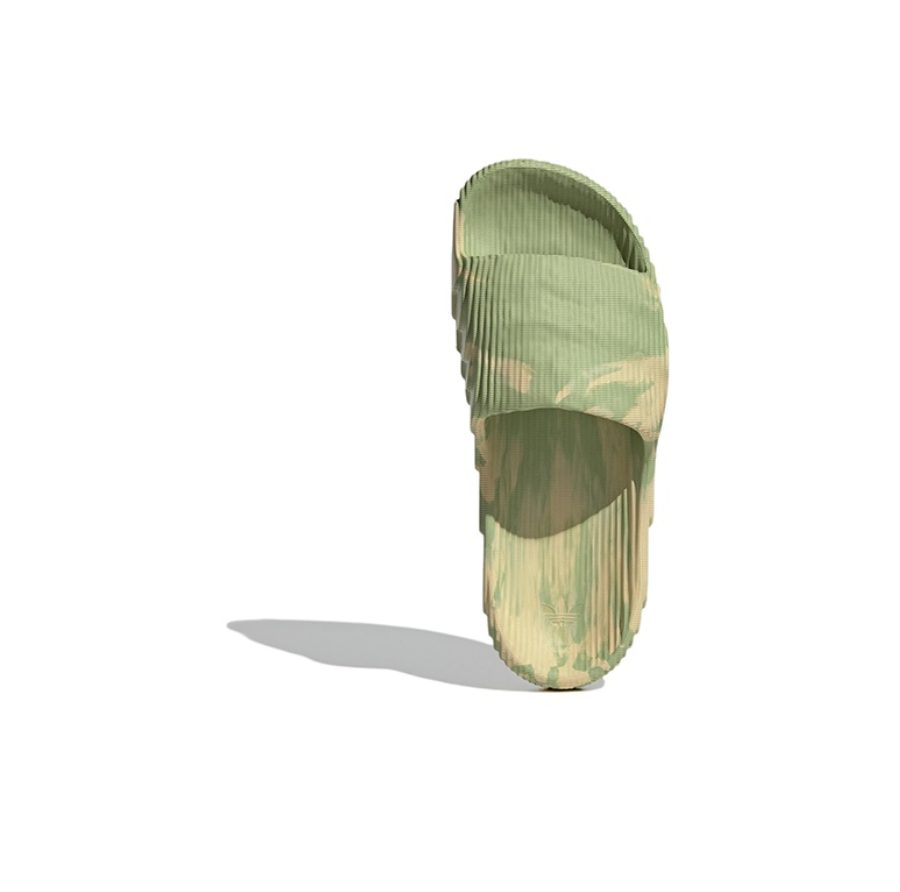 Dép Adidas Adilette 22 Slides 'Magic Lime Desert Sand' GY1597 - Ảnh 3