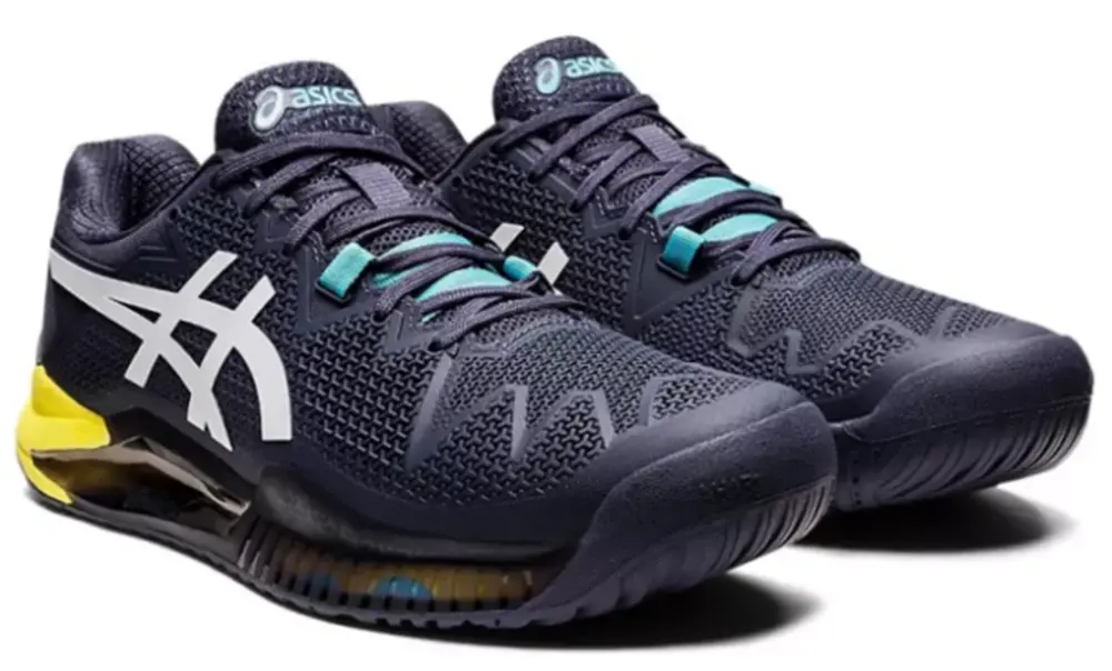 Alternative view of Giày Tennis Asics Gel Resolution 8 'Indigo Fog' 1041A079-500