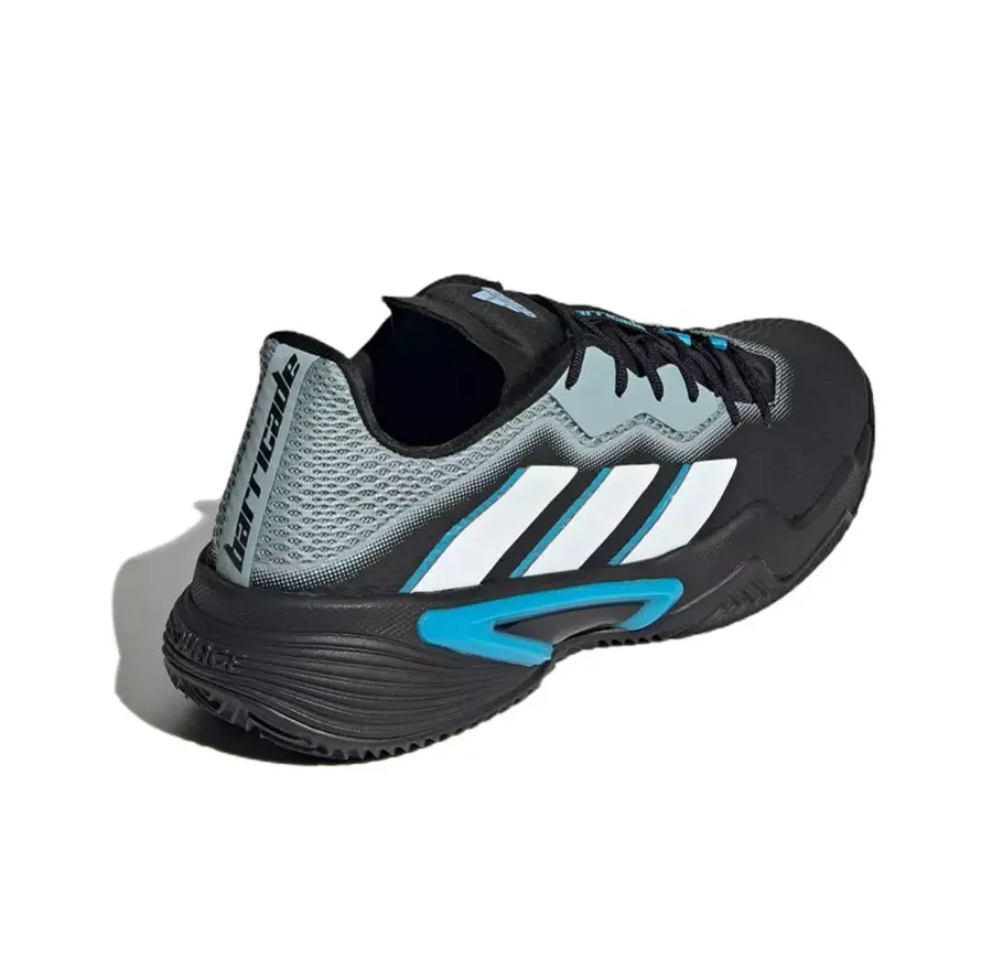 Giày Tennis Adidas Barricade 'Blue Black' H02047 - Ảnh 4