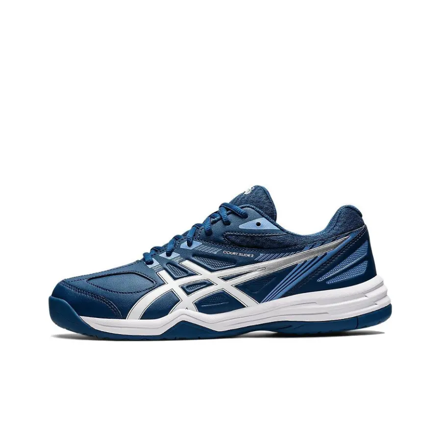 Alternative view of Giày Tennis Asics Court Slide 2 'White Blue' 1041A194-402