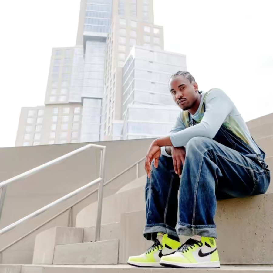 Giày Nike Air Jordan 1 Retro High OG 'Volt' 555088-702 - Ảnh 4