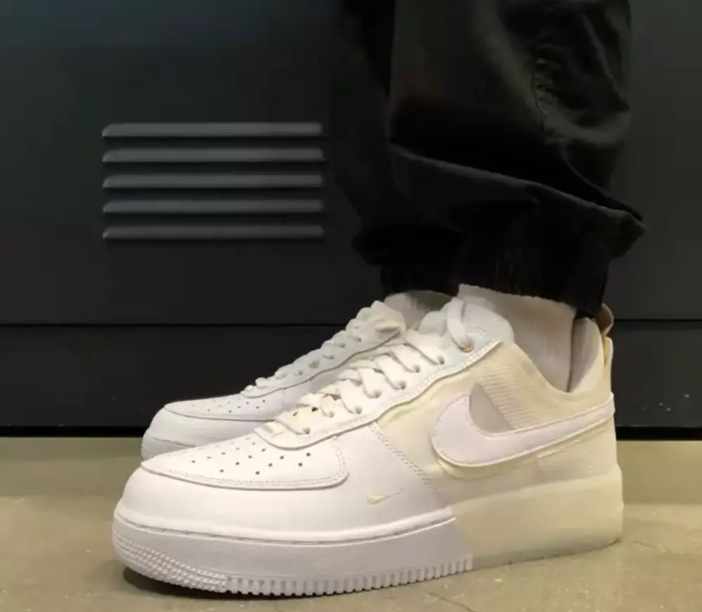 Giày Nike Air Force 1 React 'Coconut Milk' DH7615-100 - Ảnh 4