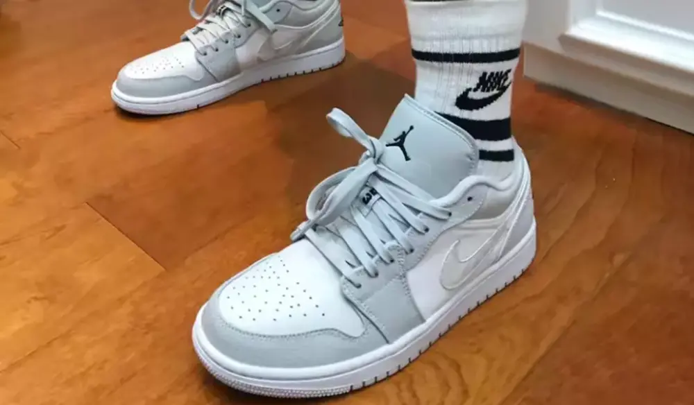 Giày Nike Air Jordan 1 Low 'White Camo' DC9036-100 - Ảnh 5