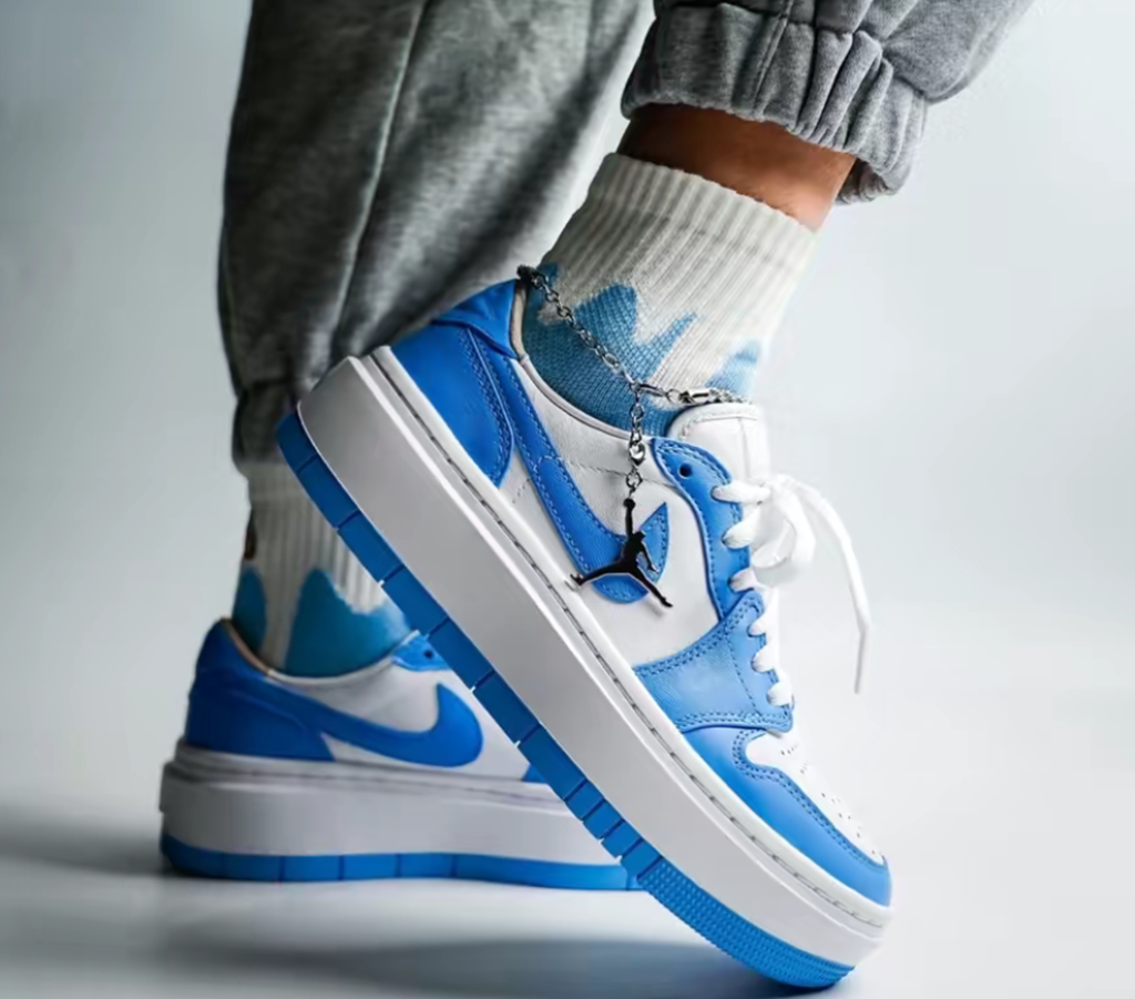 University Blue Jordan Air Force Retro High Top Jordan Air Force