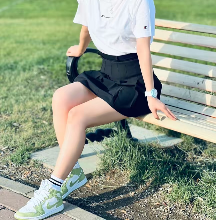 Giày Nike Air Jordan 1 Mid 'Green Python' DV2959-113 - Ảnh 5