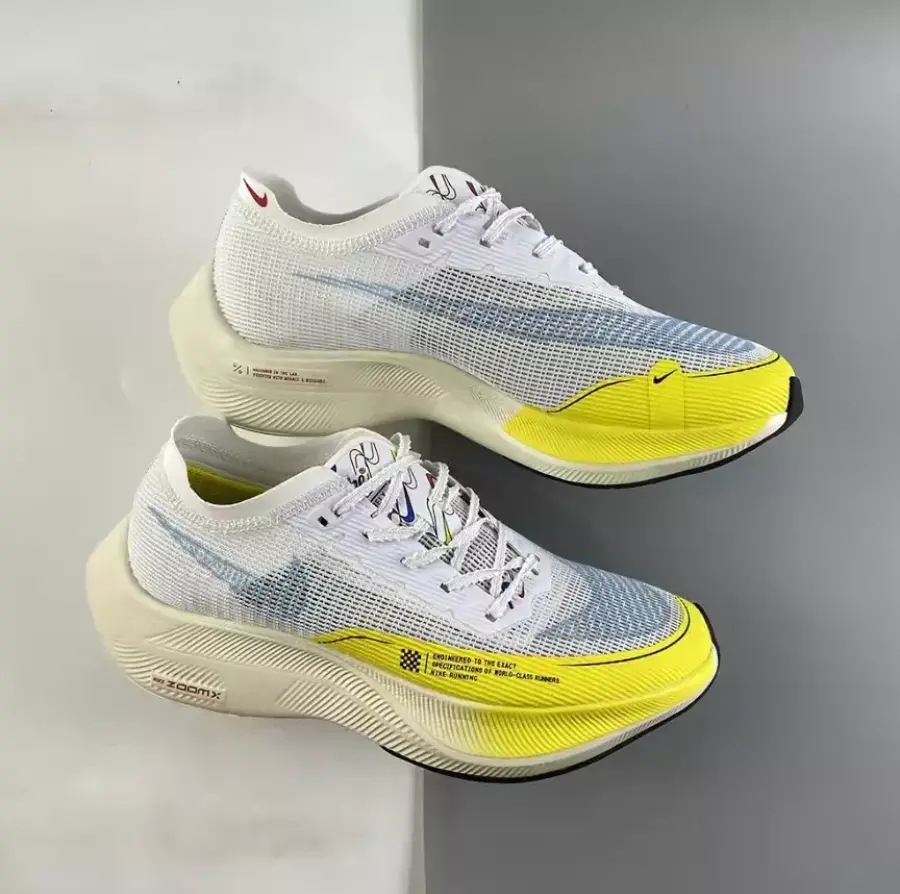 Giày Nike ZoomX Vaporfly NEXT% 2 'White Yellow' DM9056-100 - Ảnh 5