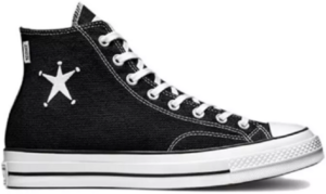 Giày Converse x Stussy Chuck 70 High 'Black' A01765C