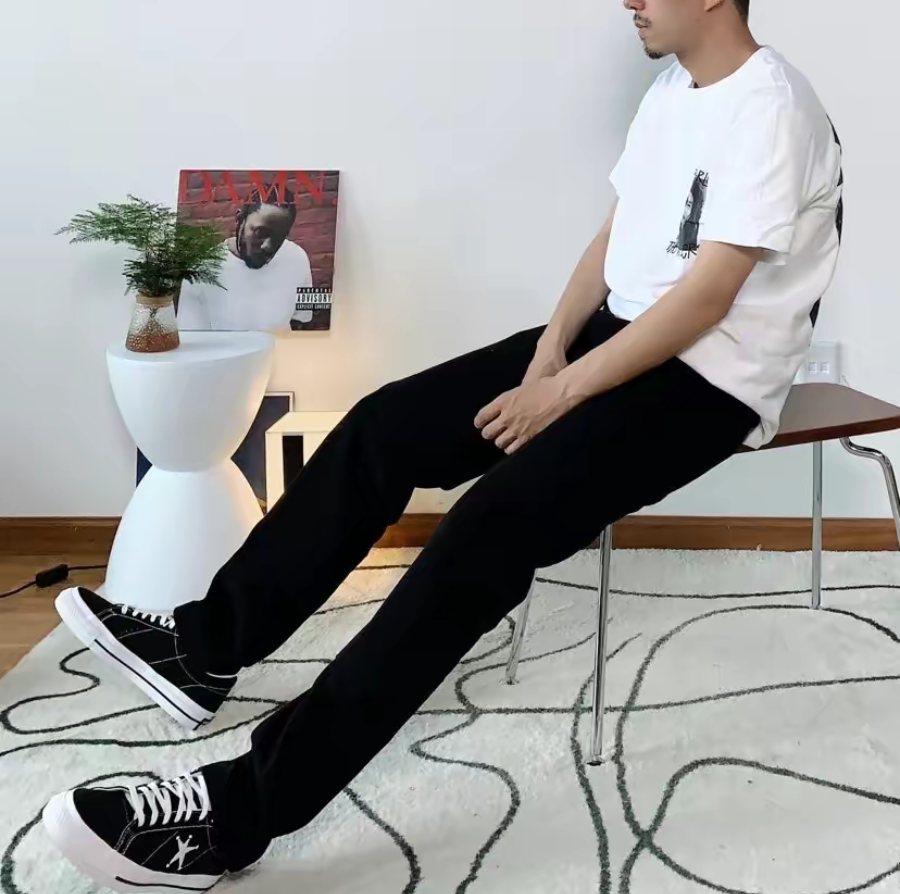 Giày Converse x Stussy Chuck 70 High 'Black' A01765C - Ảnh 5