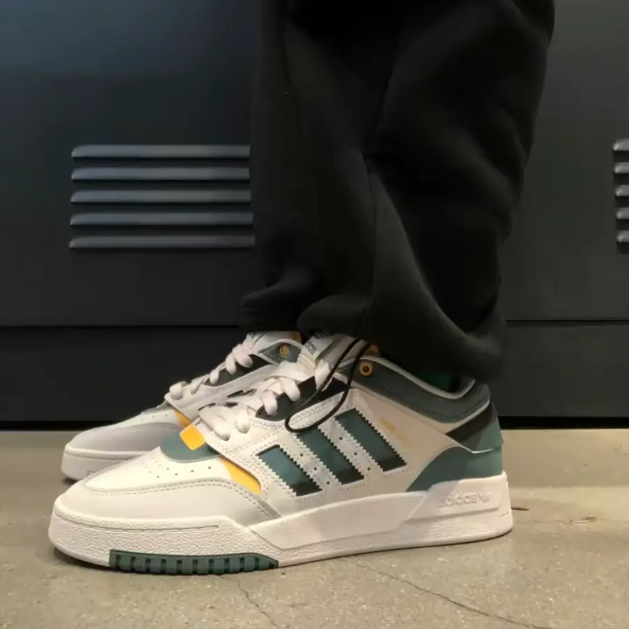 Giày Adidas Drop Step Low 'White Tech Emerald' GW9735 - Ảnh 3