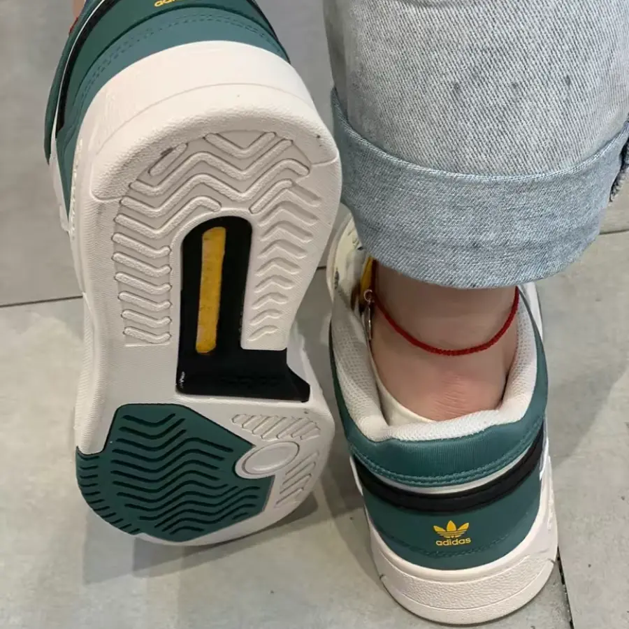 Giày Adidas Drop Step Low 'White Tech Emerald' GW9735 - Ảnh 4