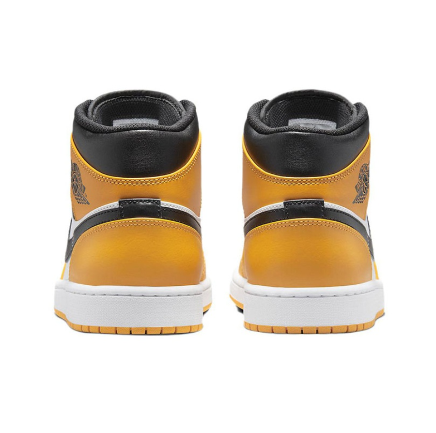 Giày Nike Air Jordan 1 Mid 'Taxi' 554724-701 - Ảnh 8