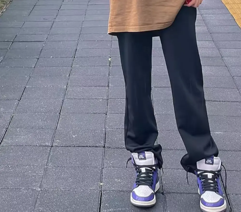 Alternative view of Giày Nike Air Jordan 1 High Zoom Air CMFT Purple Patent CT0979-505