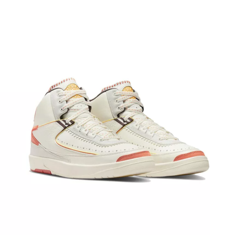 Giày Nike Air Jordan 2 Retro Maison 'Chateau Rouge' DO5254-180 - Ảnh 6