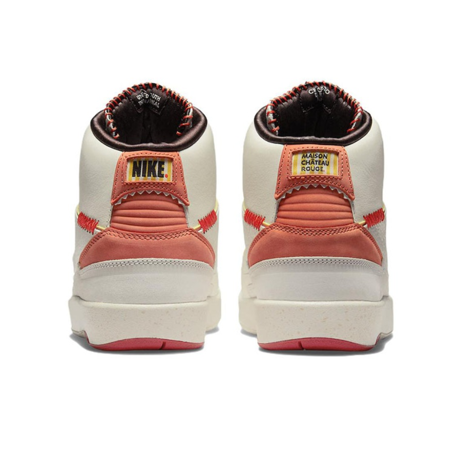Giày Nike Air Jordan 2 Retro Maison 'Chateau Rouge' DO5254-180 - Ảnh 8