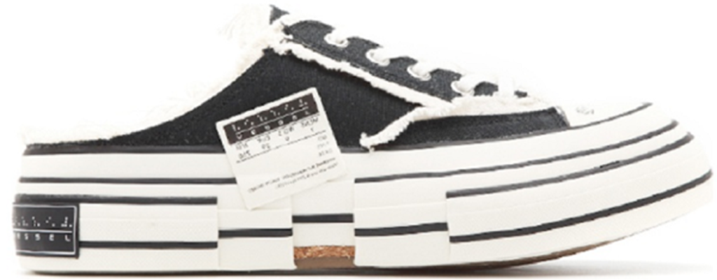 Giày xVessel Slip-on Black Glow In The Dark S19X003B