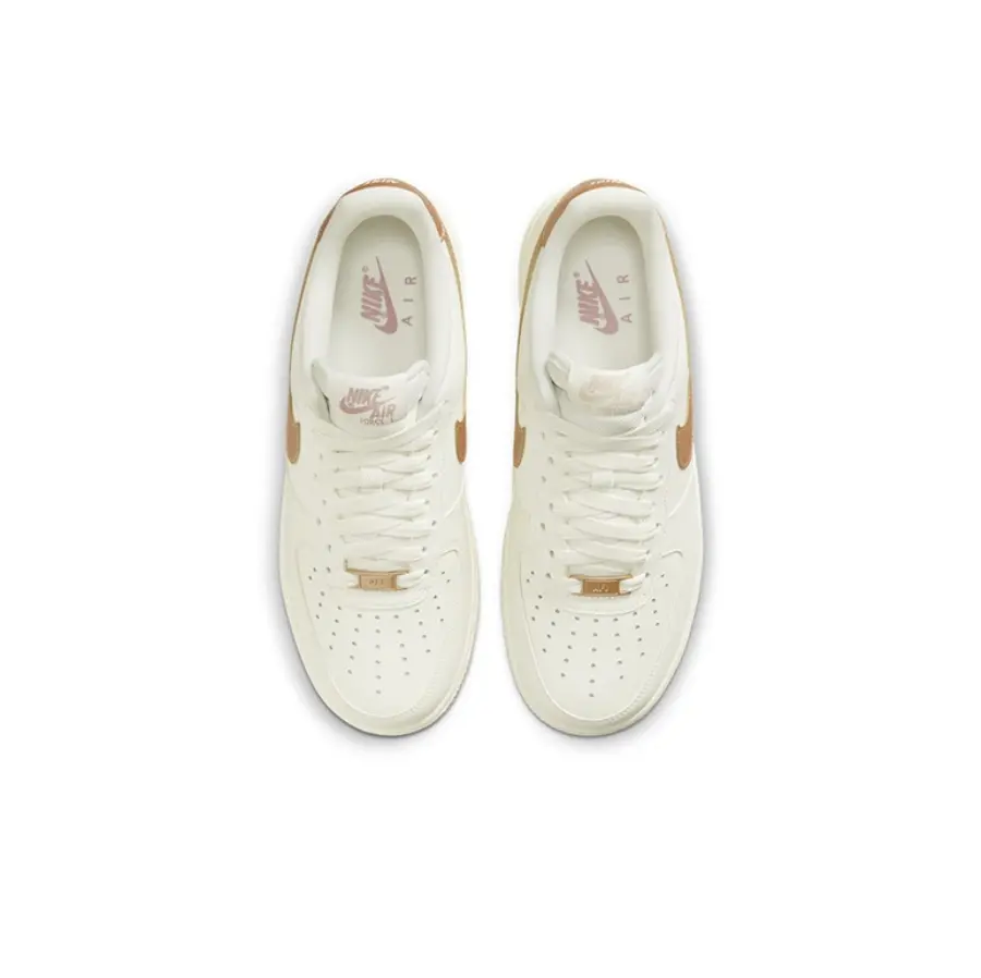 Alternative view of Giày Nike Wmns Air Force 1 '07 Sail Metallic 'Red Bronze' DD8959-109
