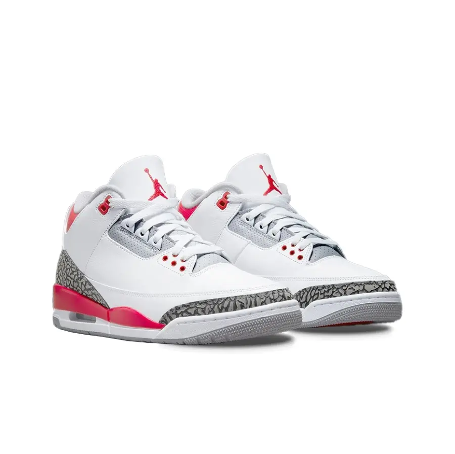 Alternative view of Giày Nike Air Jordan 3 Retro 'Fire Red' 2022 DN3707-160