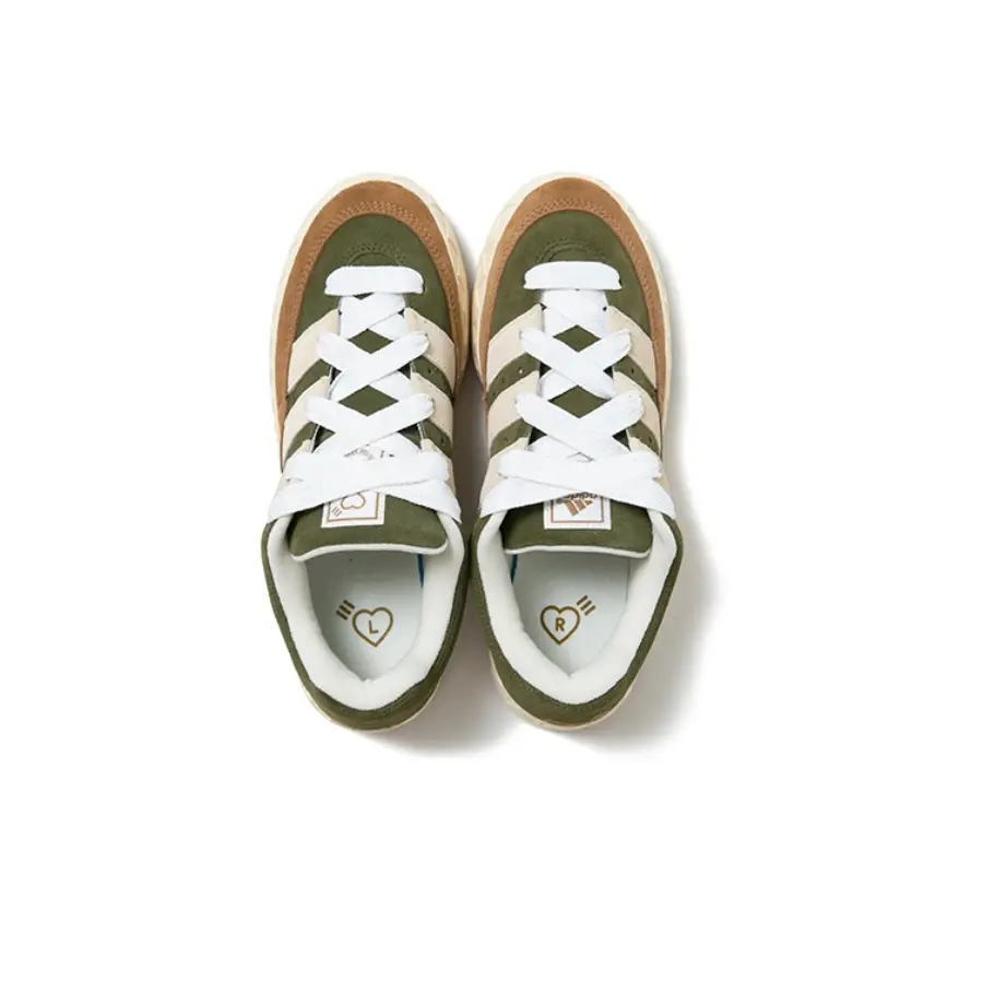 Giày Adidas x Human Made 'Adimatic Brown' HP9914 - Ảnh 7