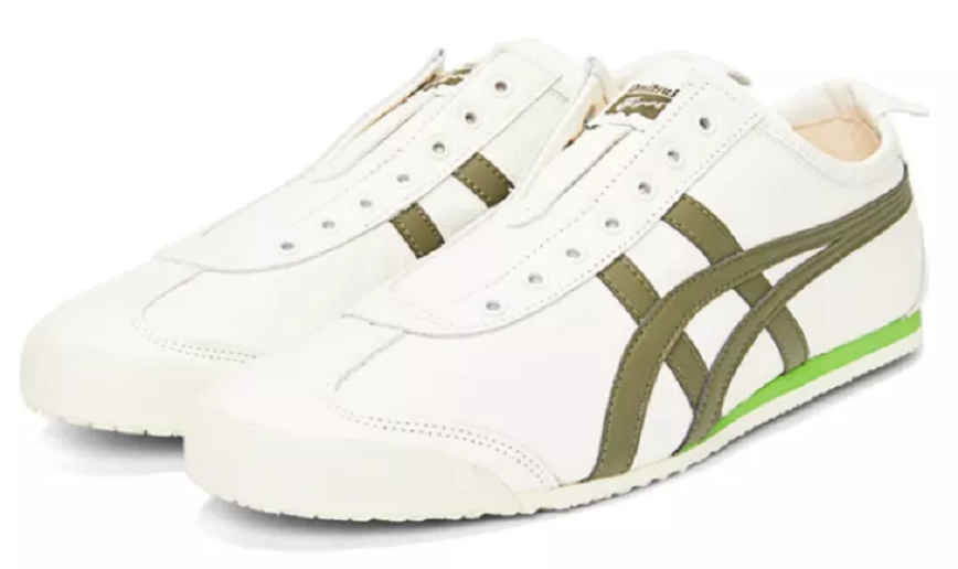 Giày Onitsuka Tiger Mexico 'White DarkOliveGreen' 1183B815-105 - Ảnh 4