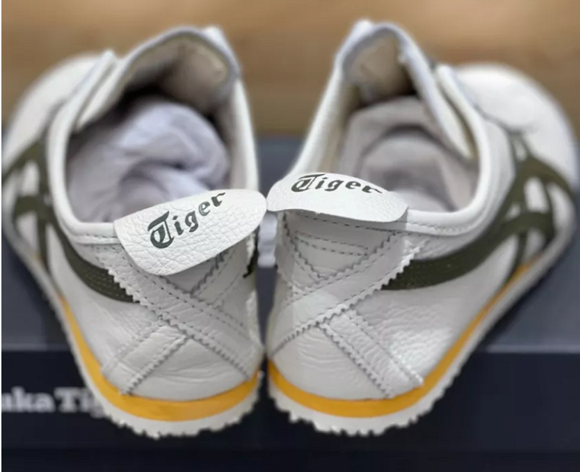Giày Onitsuka Tiger Mexico 'White DarkOliveGreen' 1183B815-105 - Ảnh 3