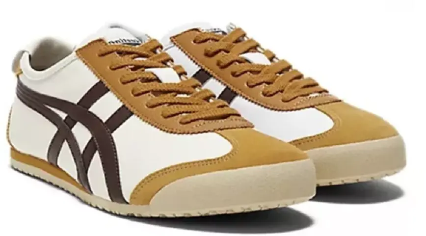 Alternative view of Giày Onitsuka Tiger Mexico 66 'White Brown' 1183A201-117