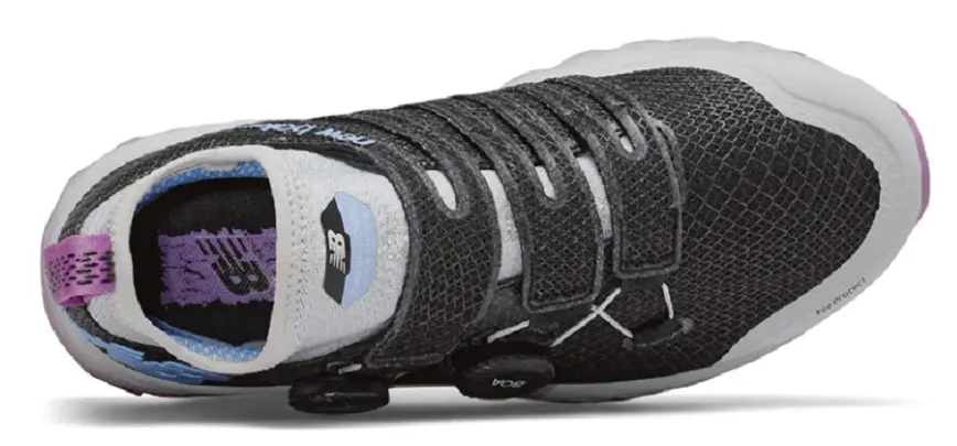 Alternative view of Giày New Balance Fresh Foam Hierro Boa 'Black Gray' WTHBOABP