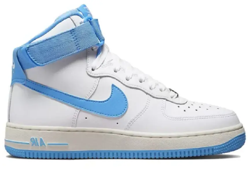 Giày Nike Air Force 1 High OG QS 'University White Blue' DX3805-100