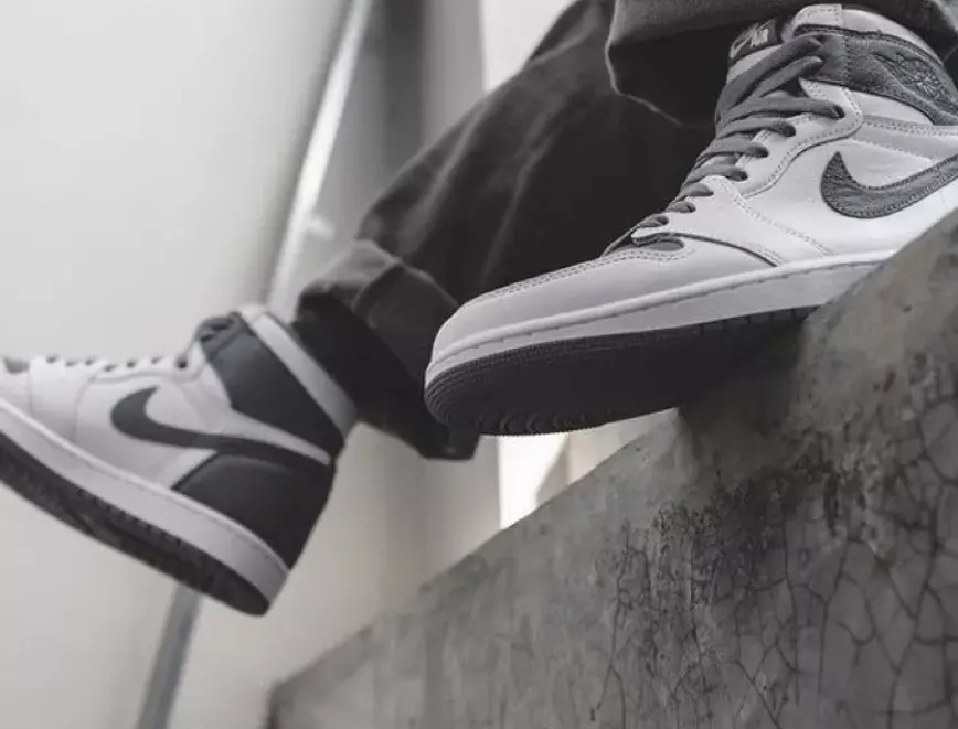 Giày Nike Jordan 1 Retro High OG 'White Stealth' 555088-037 - Ảnh 3