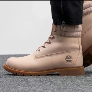 Alternative view of Giày Timberland Women's Light Pink Nubuck Leather 6-inch Boots A2BBR662