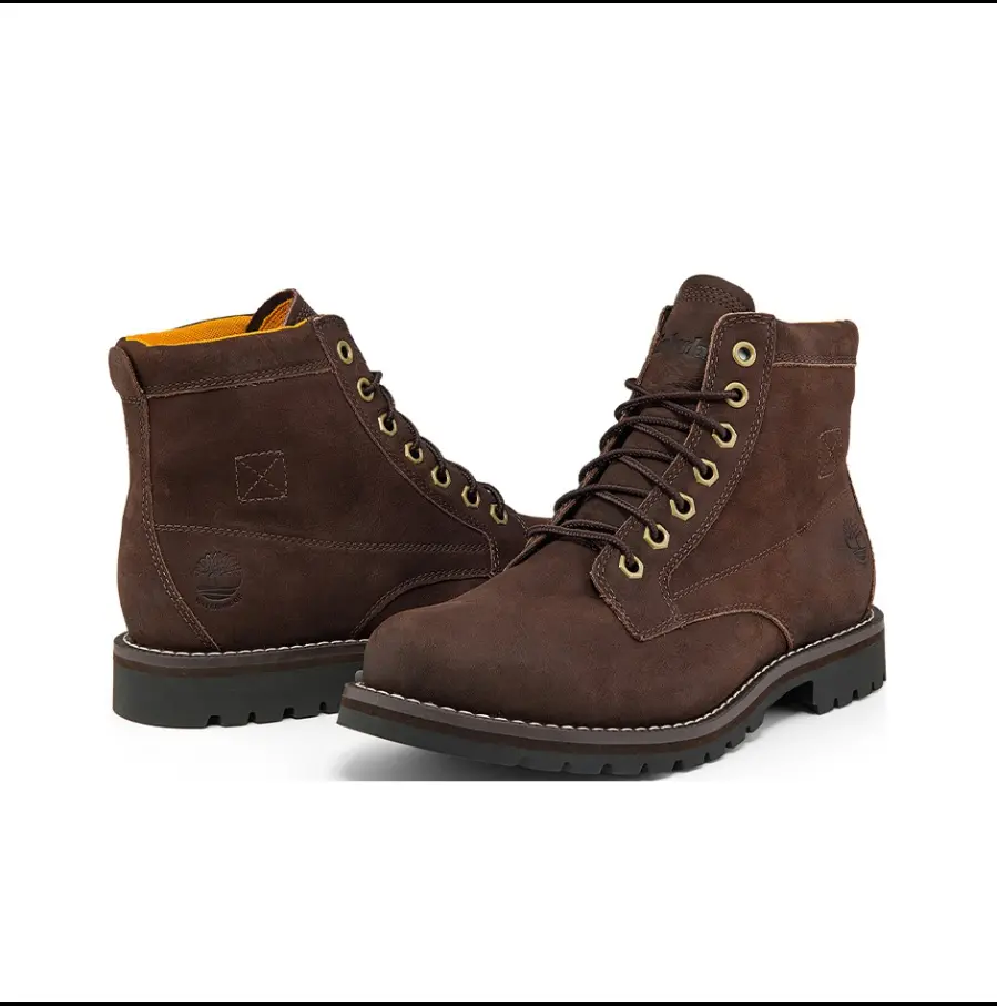 Giày Timberland Men's Redwood Falls Waterproof Boots-Dark Brown A44P9 - Ảnh 4