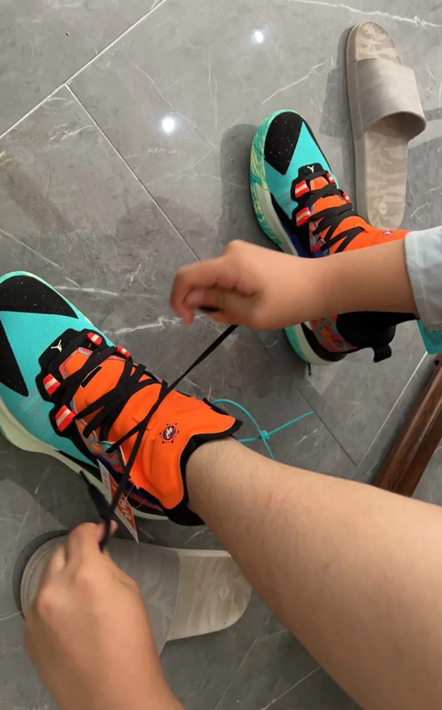 Giày Nike Air Jordan Zion 1 Planet Z 'Hyper Jade' DA3129-800 - Ảnh 8