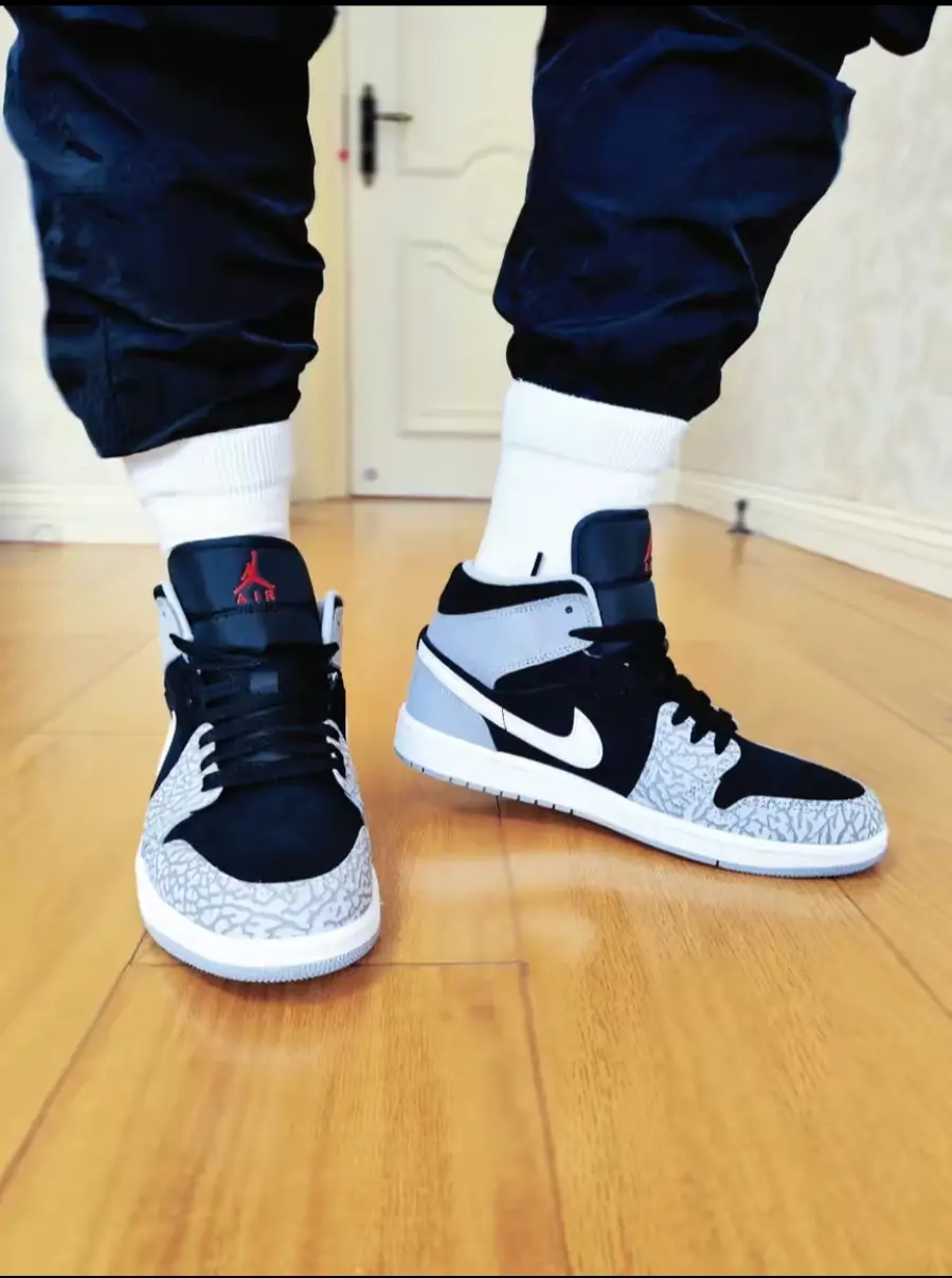 Giày Nike Air Jordan 1 Mid SE 'Elephant Toe' DM1200-016 - Ảnh 4