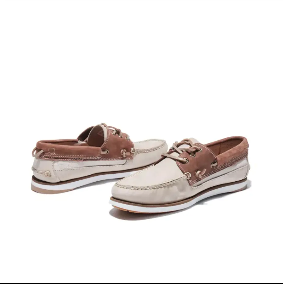 Giày Timberland Atlantis Break Boat Shoe for Men in Beige A2QGX269 - Ảnh 4
