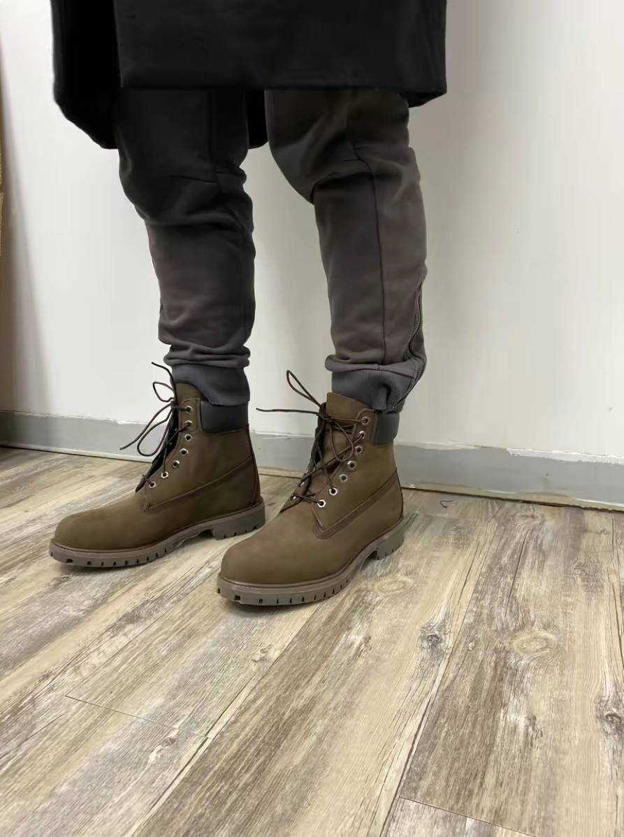 Giày Timberland Radford 6-inch Boots Medium Brown Nubuck 10001214 - Ảnh 4