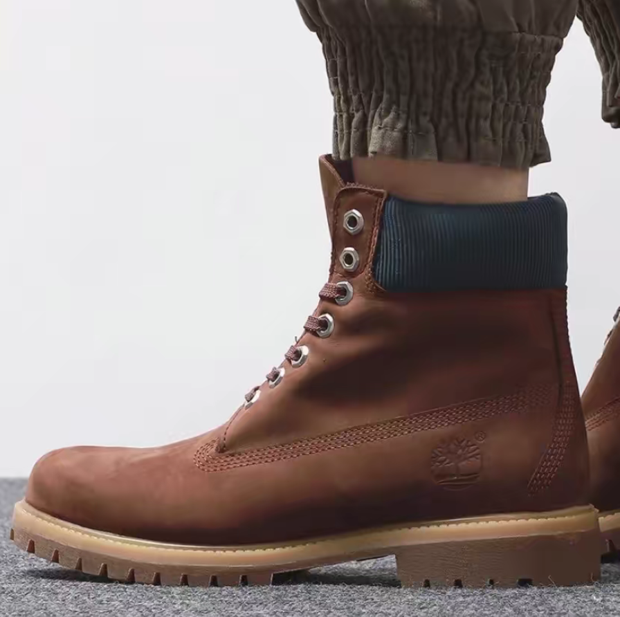 Giày Timberland Premium 6 Inch Boot in Dark Brown A2NAC931 - Ảnh 3