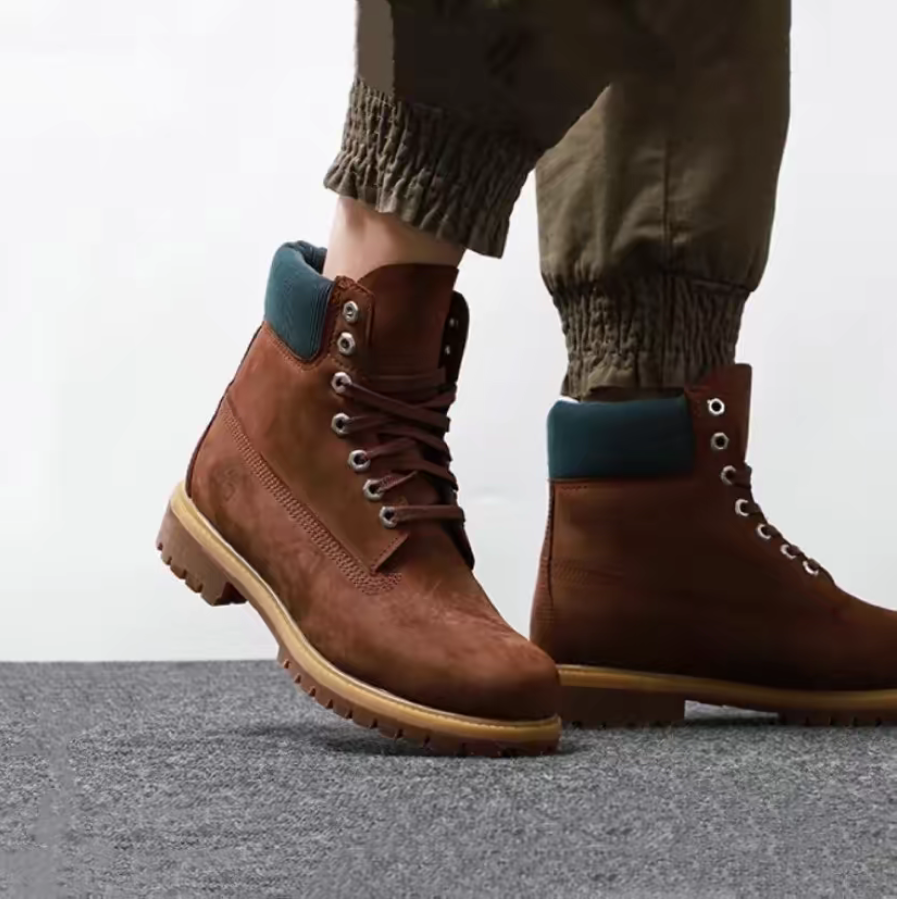 Giày Timberland Premium 6 Inch Boot in Dark Brown A2NAC931 - Ảnh 5