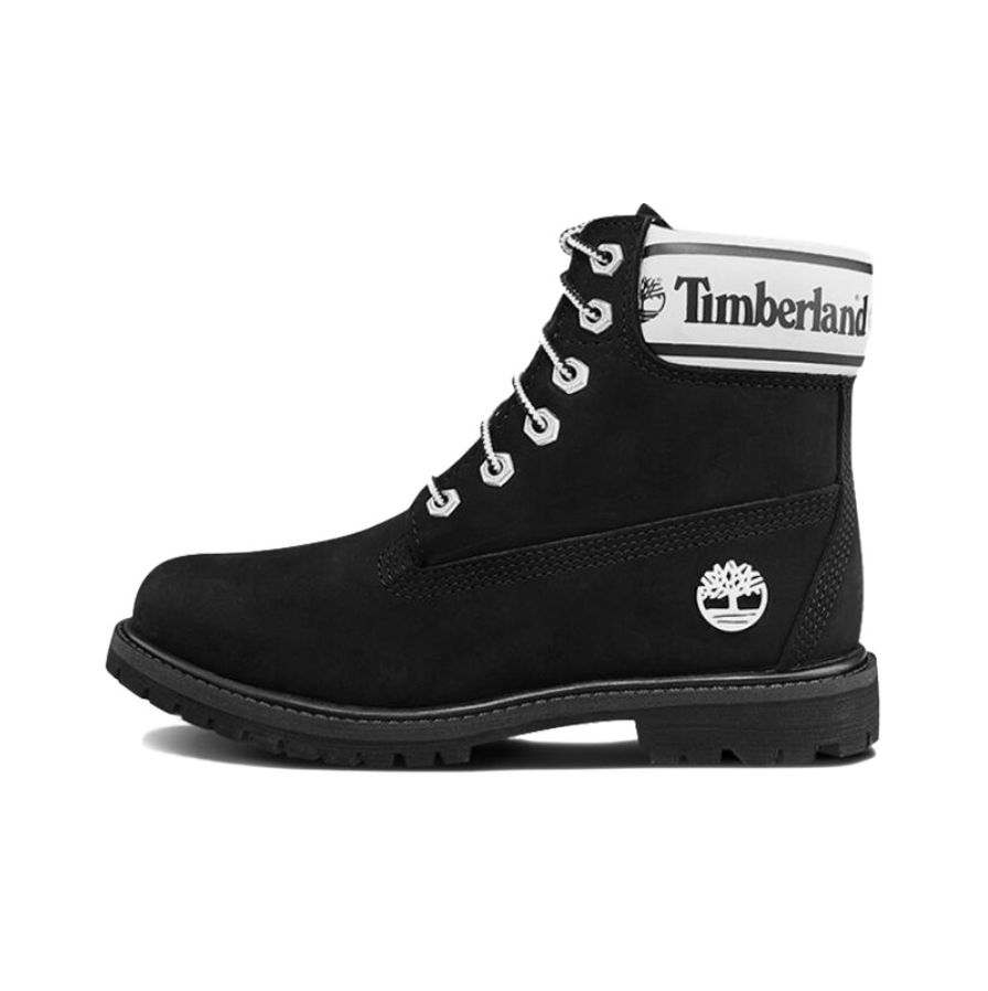 Giày Timberland Womens Boots Timberland 6” Premium 'Black White' A2314 - Ảnh 2
