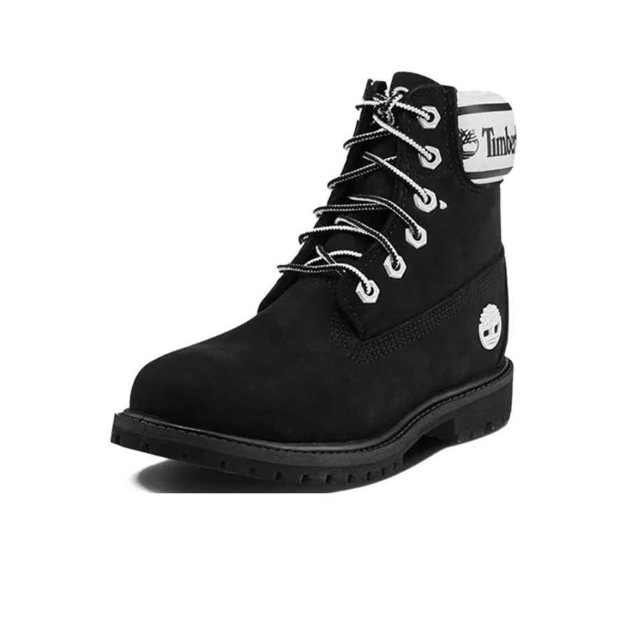 Giày Timberland Womens Boots Timberland 6” Premium 'Black White' A2314 - Ảnh 3
