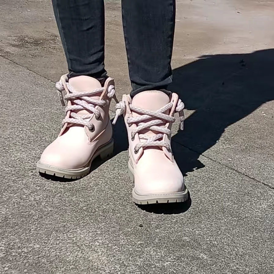 Giày Timberland Wmns Heritage Waterproof All Pink A2Q7H662 - Ảnh 4