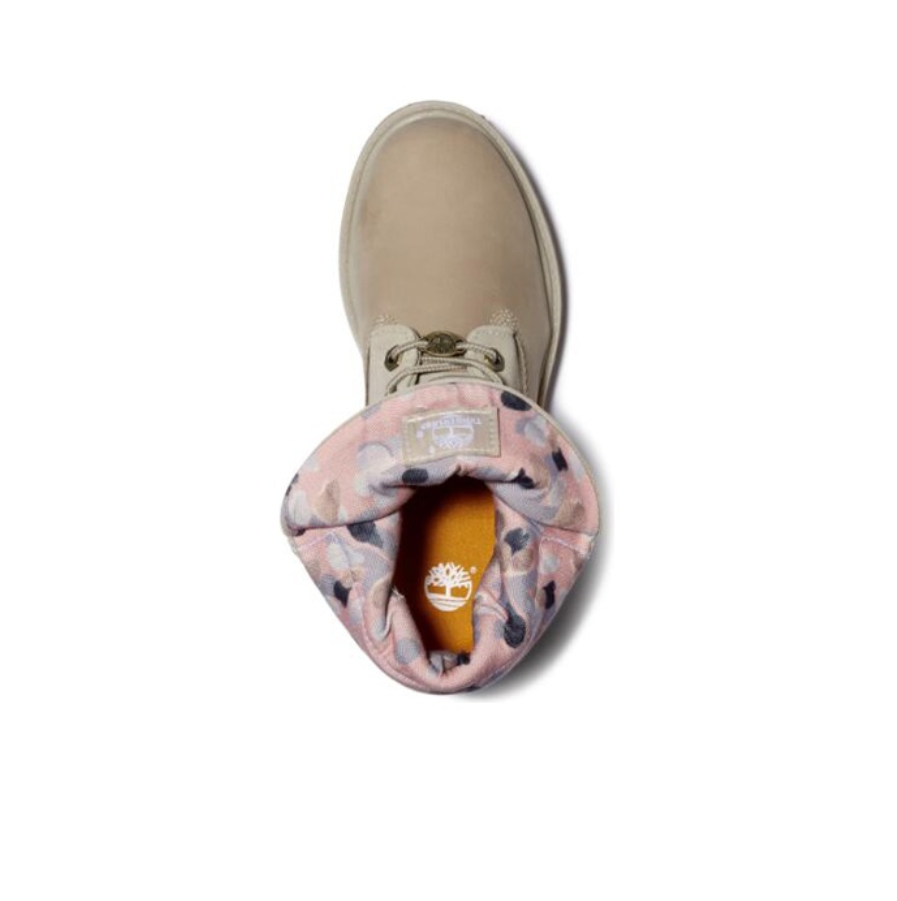 Giày Timberland Light Brown Nubuck Leather A2EQAK51 - Ảnh 4