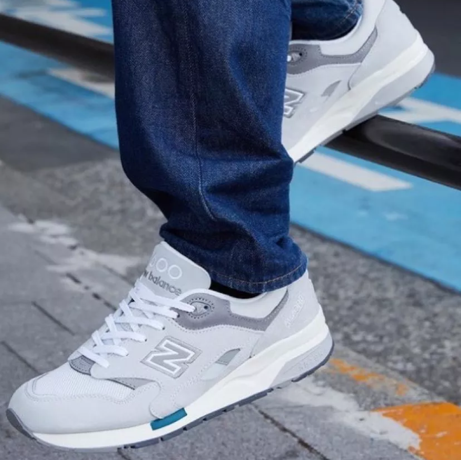 Giày New Balance 1600 Greige Pack 'Rain Cloud' CM1600RC - Ảnh 5