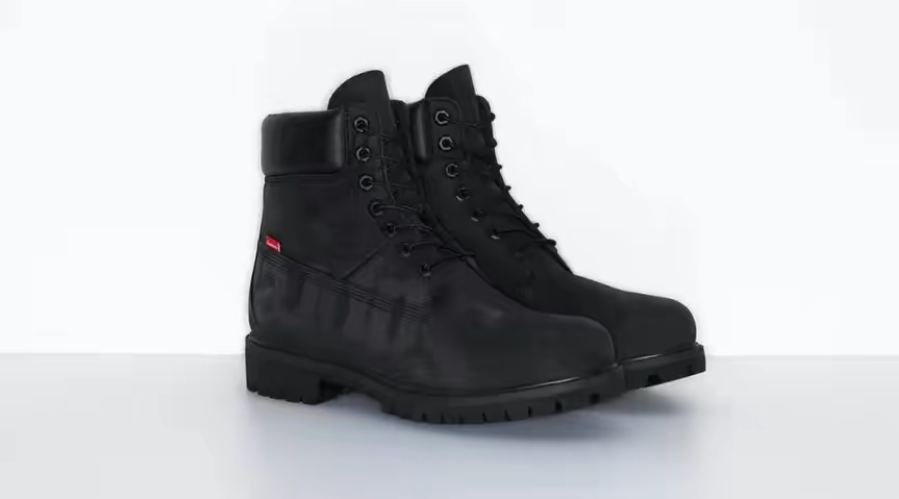 Giày Timberland Supreme x 6 Inch Premium Waterproof Boot 'Big Logo Black' TB-0A2MSQ-001 - Ảnh 2