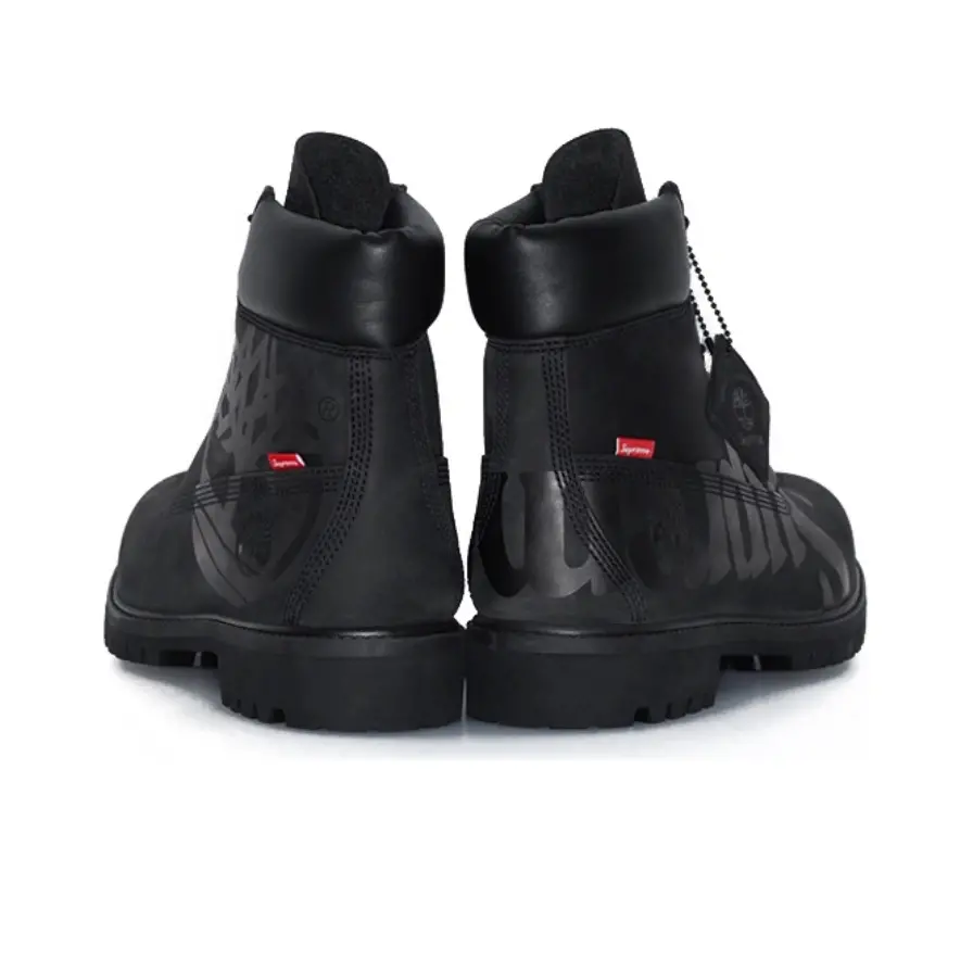 Giày Timberland Supreme x 6 Inch Premium Waterproof Boot 'Big Logo Black' TB-0A2MSQ-001 - Ảnh 5