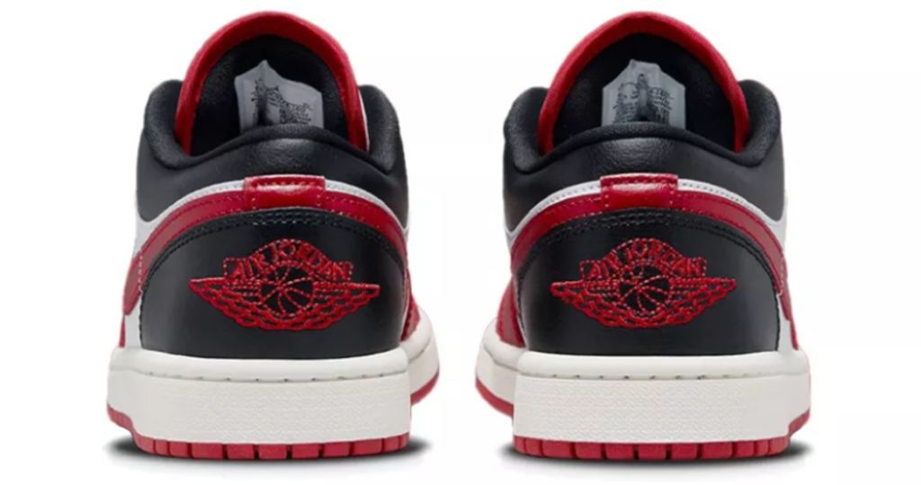 Giày Nike Air Jordan 1 Low Reverse 'Black Toe' DC0774-160 - Ảnh 8