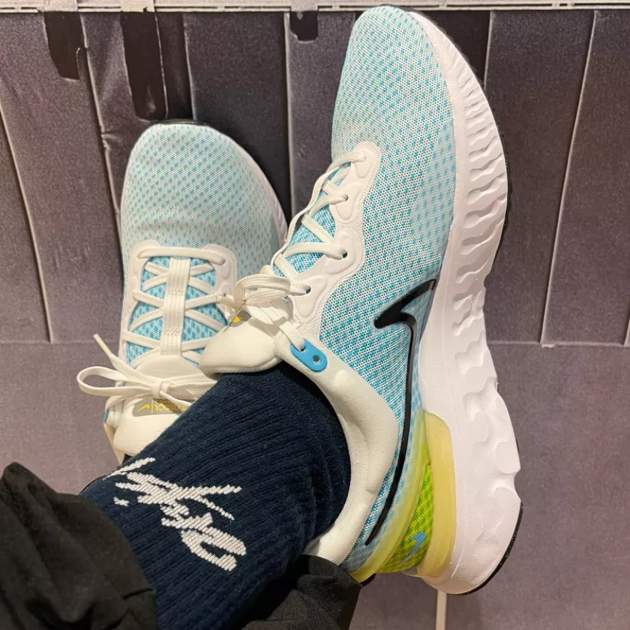 Giày Nike React Miler 3 'Blue White' DD0490-100 - Ảnh 2