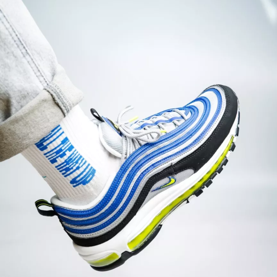 Giày Nike Air Max 97 'Atlantic Blue Voltage Yellow' DM0028-400 - Ảnh 6