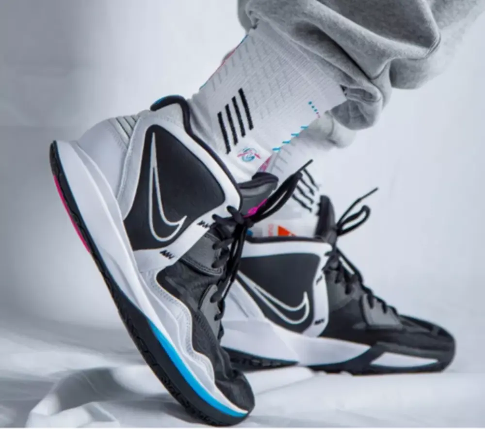 Giày Nike Kyrie 8 'South Beach' Black/White-Pink DC9134-003 - Ảnh 3