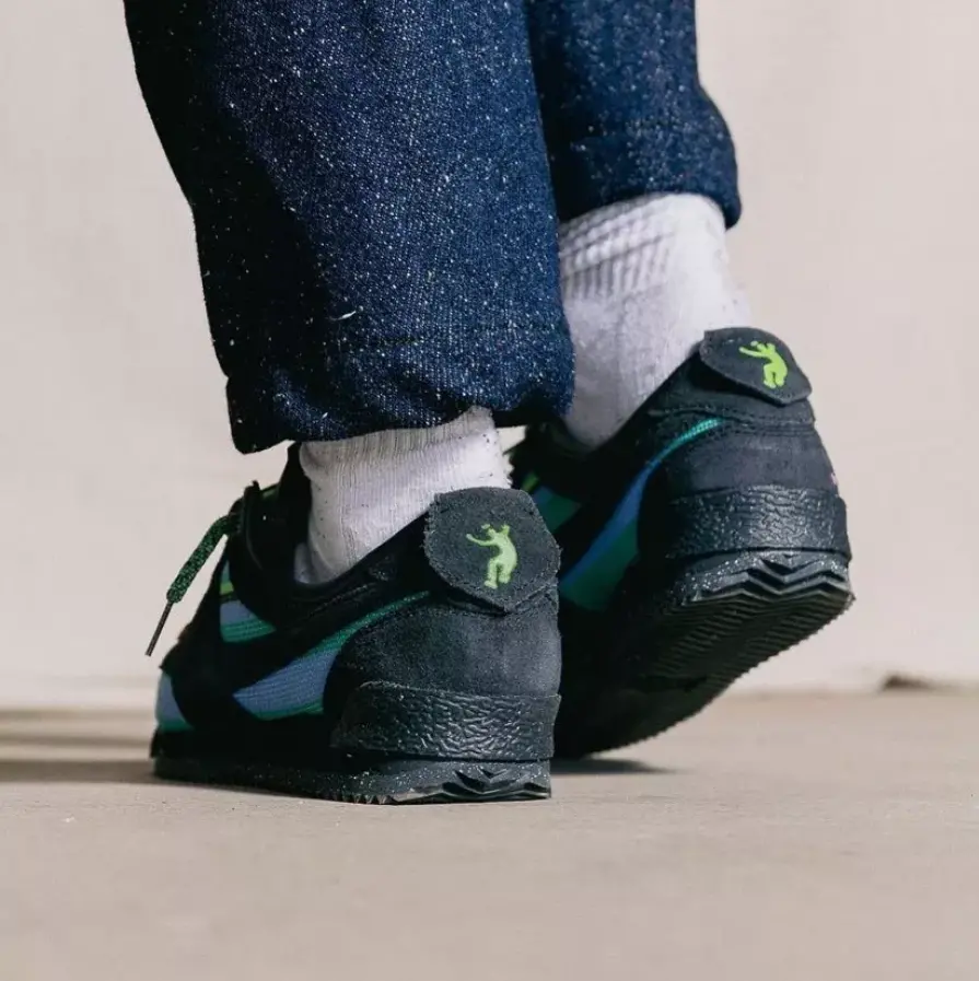 Giày Nike Cortez SP Union Off Noir 'Blue Black' DR1413-001 - Ảnh 5