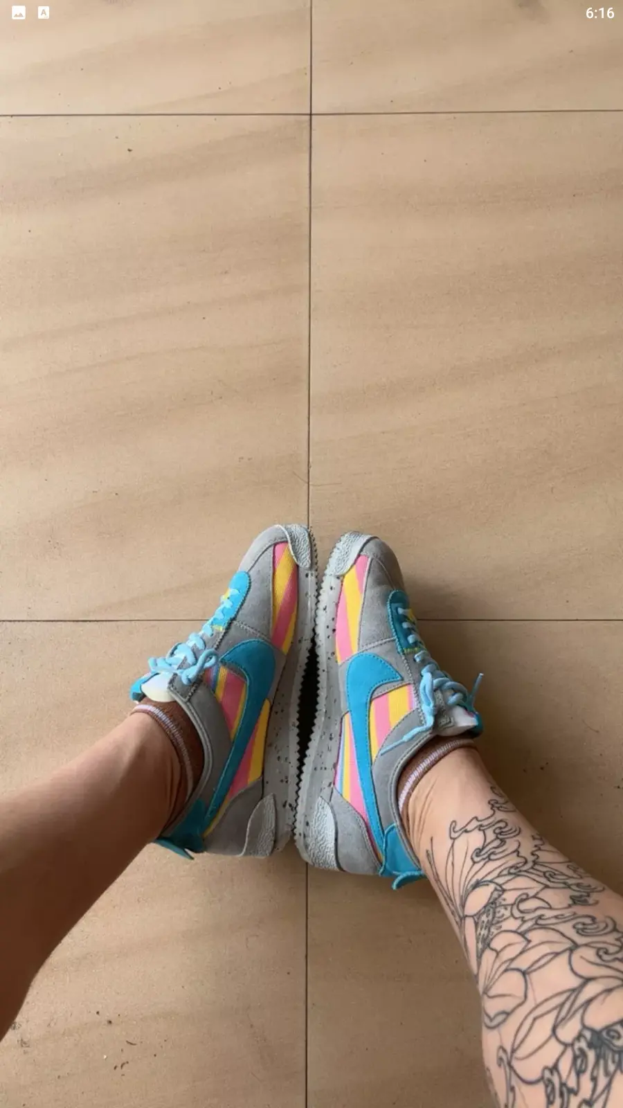 Giày Nike Cortez Union 'Light Smoke' DR1413-002 - Ảnh 5